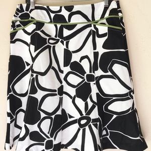 Ann Taylor Printed Floral Skirt